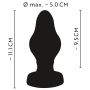 ANOS Super Soft Butt Plug 5 cm - 18