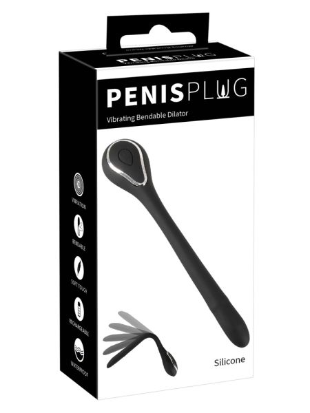 Penisplug Vibrating bendible D - 2