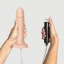 SQUIRTING CUM DILDO REALISTE VANILLE - XL - 2