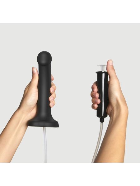 SQUIRTING CUM DILDO SEMI-REALISTE NOIR - S - 2