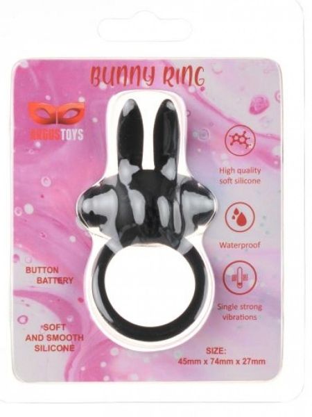 Bunny ring black - 2