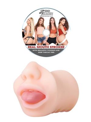 Masturbator-REAL MOUTH STROKER - image 2