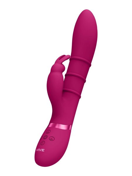 Stimulating Rings, Vibrating G-Spot Rabbit - Pink