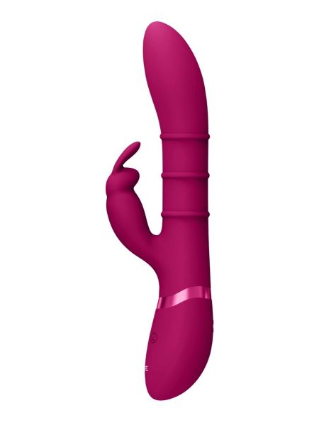 Stimulating Rings, Vibrating G-Spot Rabbit - Pink - 2