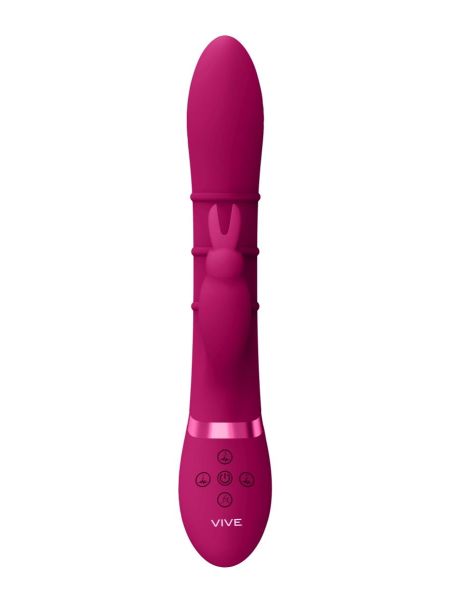 Stimulating Rings, Vibrating G-Spot Rabbit - Pink - 4