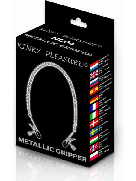 Kinky Pleasure - Mettalic Gripper Kinky Clamps - 3