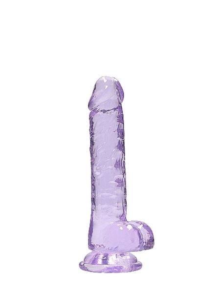 Dildo z przyssawką penis realistyczny żylasty 19cm