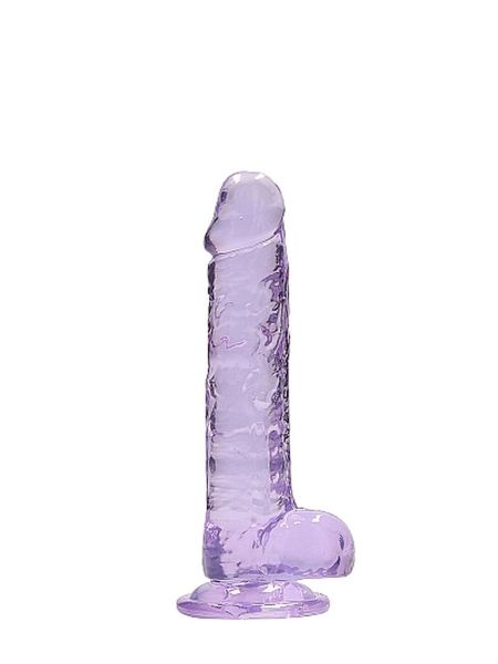 Dildo z przyssawką penis realistyczny żylasty 19cm - 4