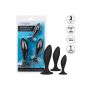 Silicone Anal Curve Kit Black - 5