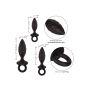 Silicone Anal Probe Kit Black - 11