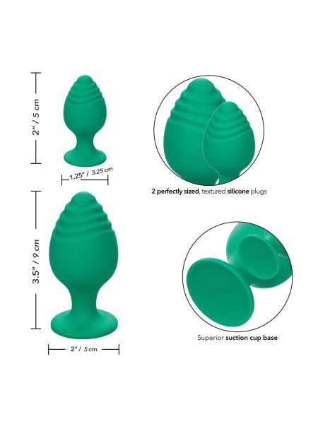 Cheeky Buttplug Green - 10