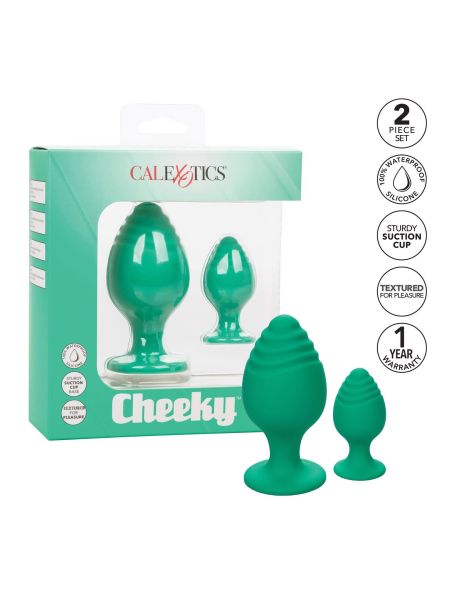 Cheeky Buttplug Green - 11