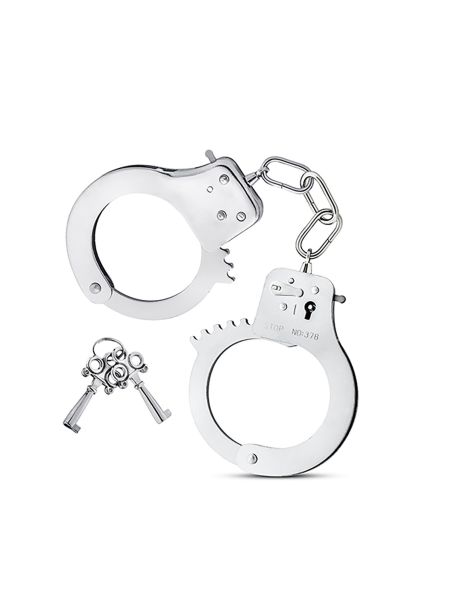 MAI No.38 METAL HANDCUFFS SILVER