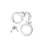 MAI No.38 METAL HANDCUFFS SILVER - 2