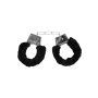 Pleasure Furry Hand Cuffs - With Quick-Release Button - 3
