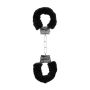 Pleasure Furry Hand Cuffs - With Quick-Release Button - 4
