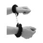 Pleasure Furry Hand Cuffs - With Quick-Release Button - 5
