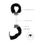 Pleasure Furry Hand Cuffs - With Quick-Release Button - 6