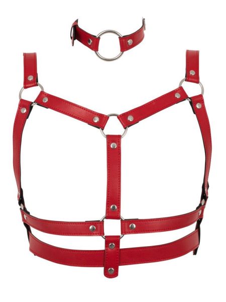 Bad Kitty Harness Set red - 4