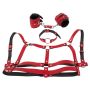 Bad Kitty Harness Set red - 3