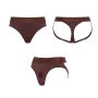 HARNESS LINGERIE HEROINE - M - CHOCOLATE - 6