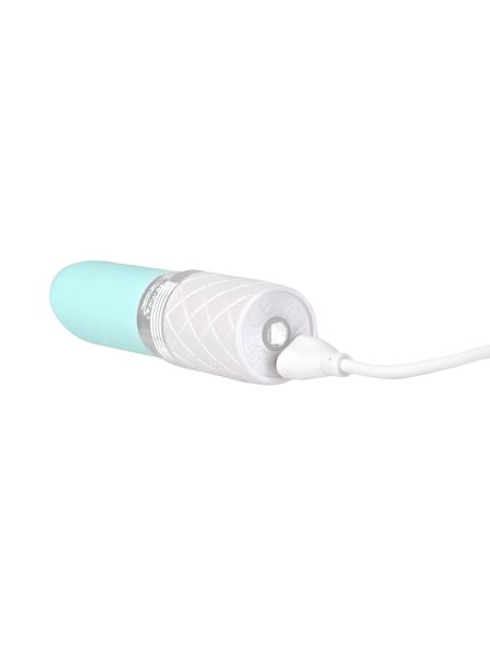 Pillow Talk - Lusty Luxurious Flickering Massager Teal - 7