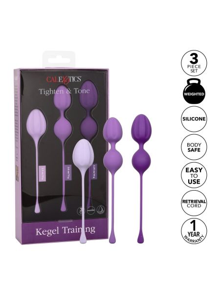 Kegel Training 3 Pcs Purple - 4