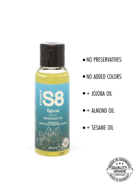 S8 Massage Oil Box 3x 50ml Multi flavour - 5