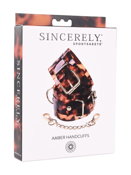 SPORTSHEETS AMBER HAND CUFFS