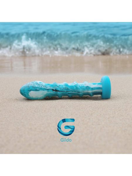 Szklane dildo Gildo — Ocean Wave - 7