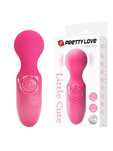 Mały masażer łechtaczki body wand Pretty Love Mini Stick - 5