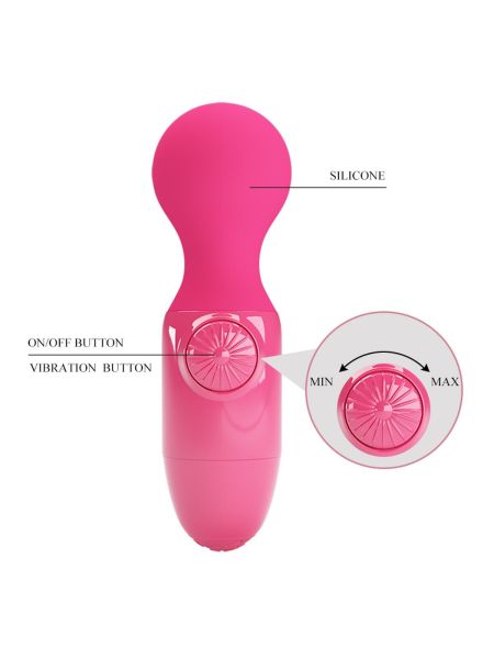 Mały masażer łechtaczki body wand Pretty Love Mini Stick - 7