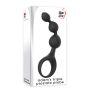 Koraliki analne A&E Triple Prostate Probe Black - 8