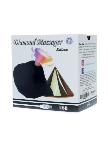 Powietrzny masażer łechtaczki Boss Series Diamond Air Massager - 2