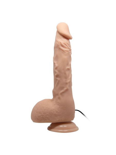 Sztuczny penis dildo realistyczne wibracje 24 cm - 3