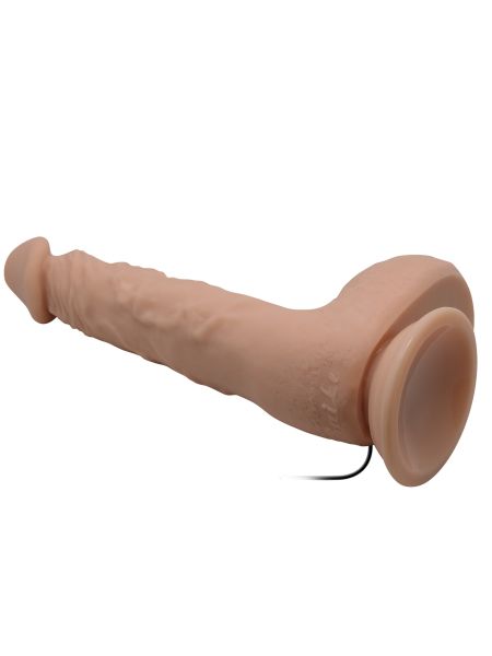 Sztuczny penis dildo realistyczne wibracje 24 cm - 5