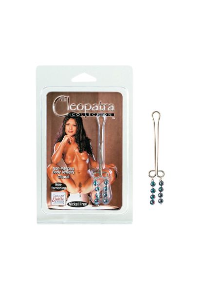 Biżuteria łechtaczki cleopatra clit pearl metalic - 2