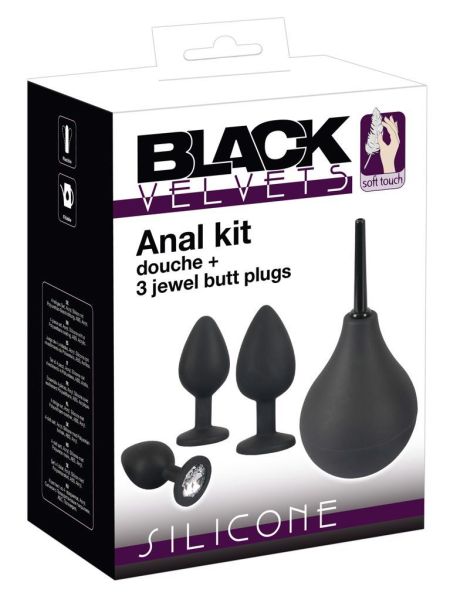 Black Velvets Anal Kit - 2