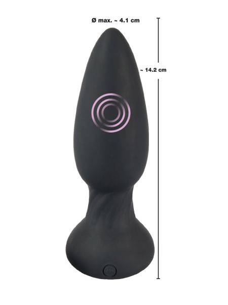 Black Velvets RC Vibrating Plu - 11