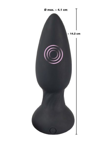 Black Velvets RC Vibrating Plu - 14