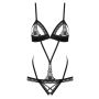 Body erotyczne otwarty krok biust obsessive l/xl - 4