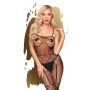 Bodystocking czarna sex siateczka otwarty krok s-l - 2