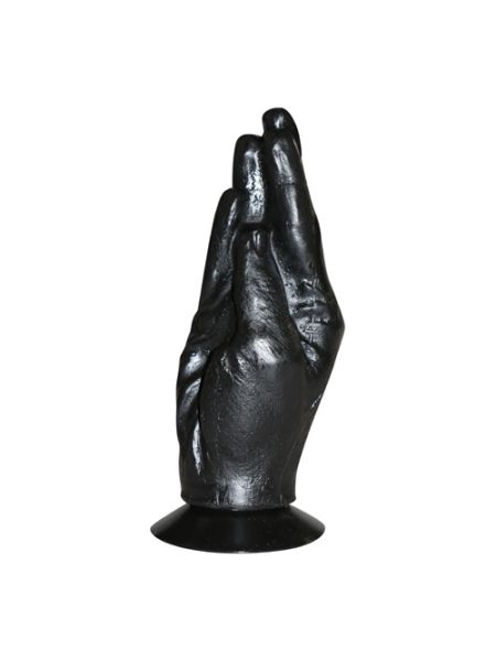 All Black Fisting Hand 18 cm