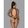 Bodystocking otwarty krok obsessive n121 xl/xxl - 5