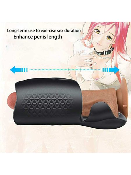 Masturbator z wibracjami Amanda Multi-Function Stroker - 19