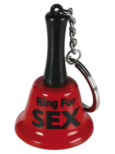 Breloczek Dzwonek Keyring Ring for Sex