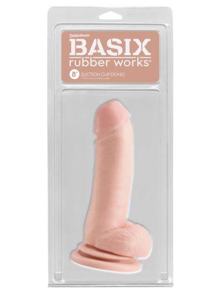 Gruby realistyczny penis dildo z żyłkami 20,7 cm - 2