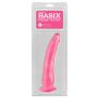 Różowe silikonowe żylaste dildo przyssawka 17,5cm - 3