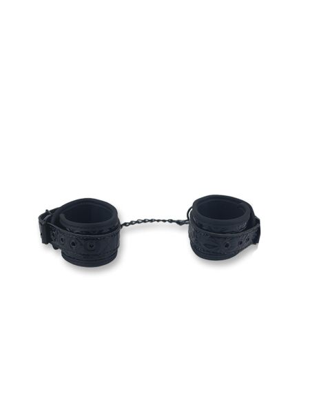 BTB FETISH ANKLES CUFFS BLACK