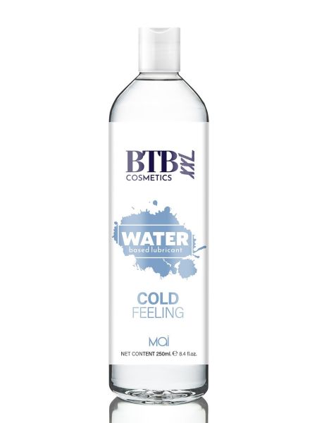 BTB WATER BASED COLD FEELING LUBRICANT 250ML